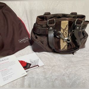 👜 Authentic COACH Purse & Matching Authentic COACH ID Case